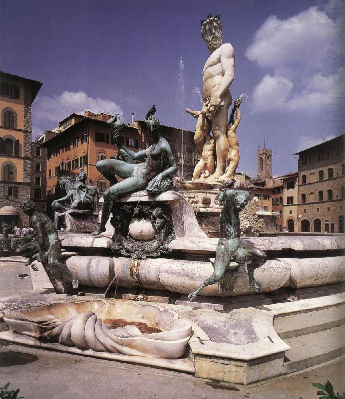 AMMANATI, Bartolomeo Fountain of Neptune china oil painting image